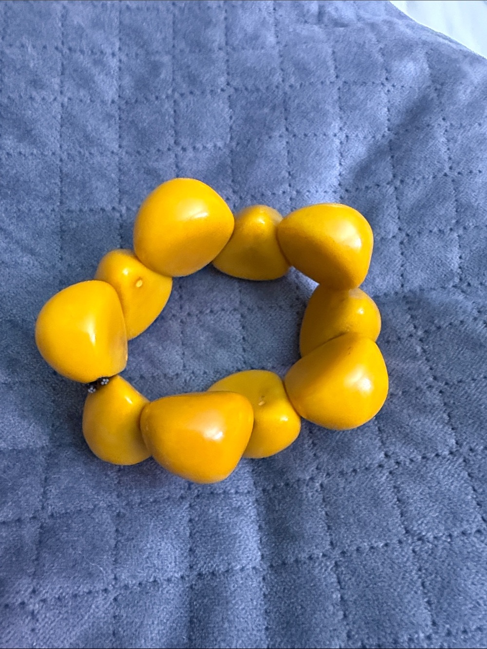 Yellow Bead Stretch Bracelet - Women Accessories